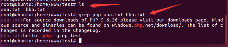 grep 搜索 grep 文件中搜索单词